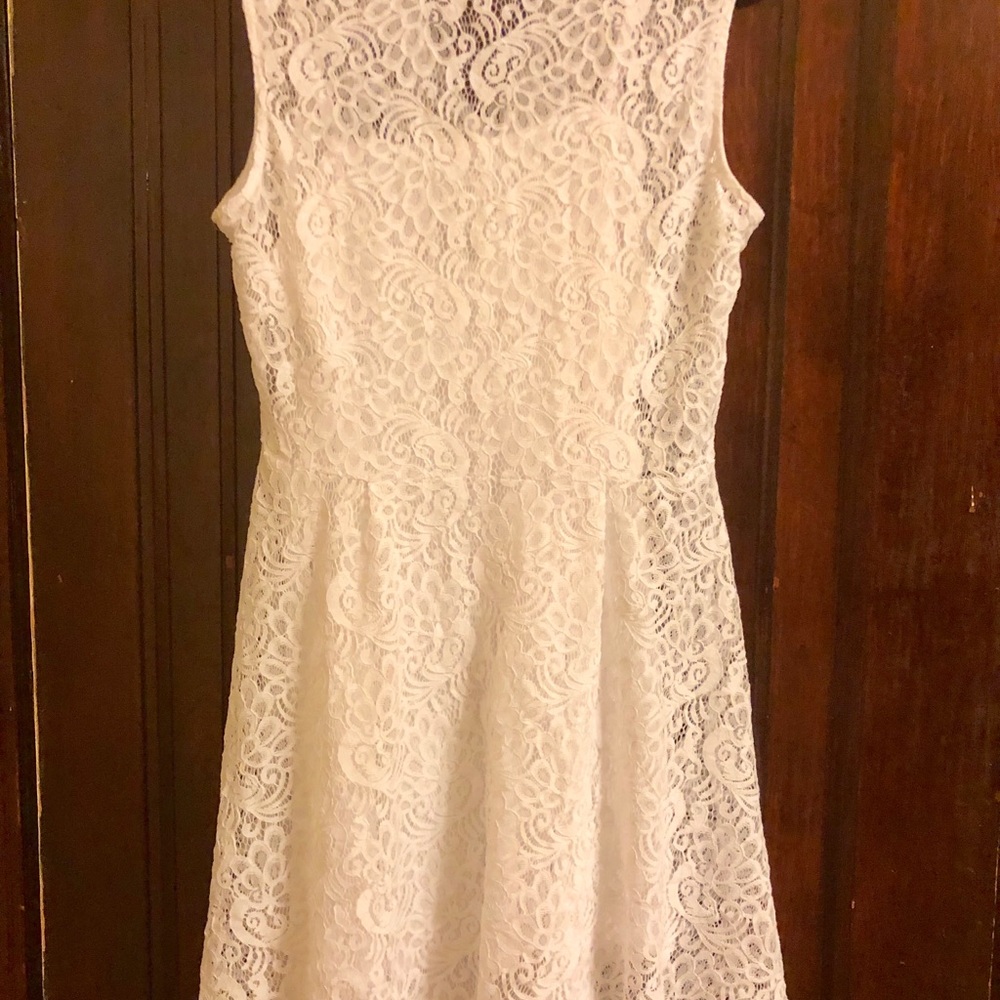 White Lace Dress